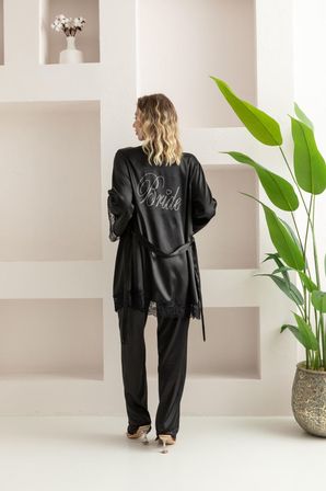 Beru 10 Parça Gelin Seti Siyah Najmaddin