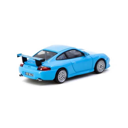 Ticaret 1/64 MODEL ARAÇ 911 GT3 (type 996) Light Blue Najmaddin