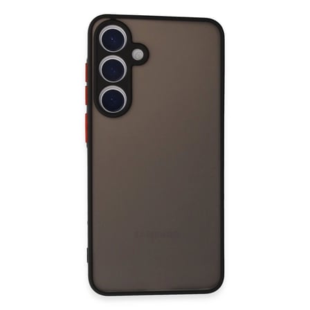 Tedar Samsung Galaxy S24 Kılıf Montreal Silikon Kapak - Siyah Najmaddin