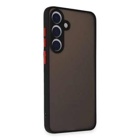 Tedar Samsung Galaxy S24 Kılıf Montreal Silikon Kapak - Siyah Najmaddin