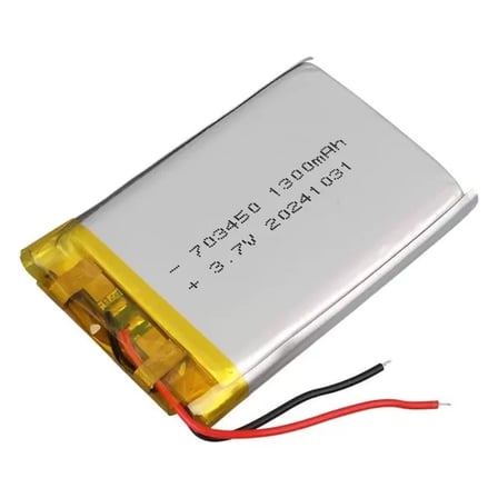 Sh Powermaster 703450 3.7v 1300mah Lityum Polimer (li-po) Batarya Ciklet Pil Najmaddin