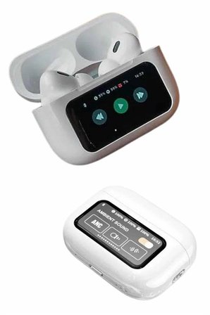 Mey Mey İthalat Dokunmatik Ekranlı Bluetooth Kulaklık TWS İOS Android Tüm Telefonlara Uyumlu Kulaklık Yeni Nesil Najmaddin