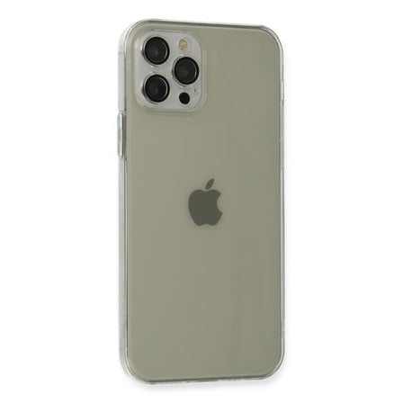 Bez iPhone 12 Pro Max Kılıf Fly Lens Silikon - Şeffaf Najmaddin