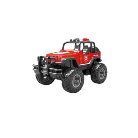 Ticaret XFG-989-107 -Vardem Çek Bırak Üstü Açık Bigfoot Off-Road Polis Jeep Najmaddin