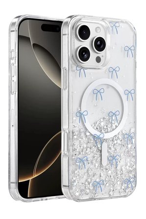 Sh Onegif Apple İphone 16 Pro Max Misk Simli Magsafe Kapak - Desen 3 Najmaddin