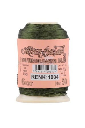 Tedar 3 Adet Altınbaşak Oya ve Dantel İpi 20 gr - Royaleks - No: 338 - 062 - 1004 Najmaddin