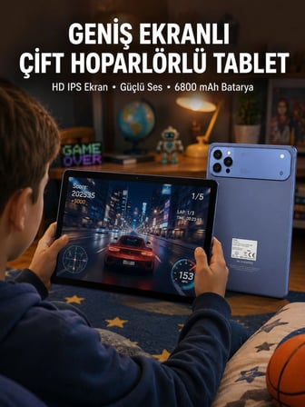 Karg 10.1 İnç Tablet 6800 Mah Batarya Çift Hoparlörlü Yeni Nesil Najmaddin