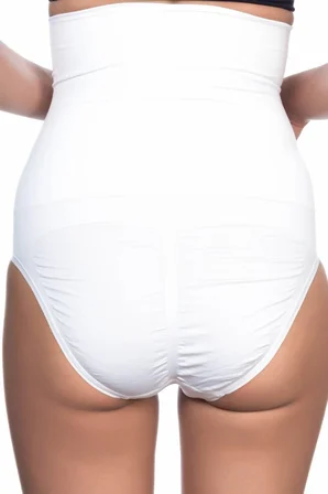 Beru Beyaz Yüksek Bel Double Slip Korse Najmaddin