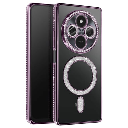 Bez Redmi 14C Joke Simli Magneticsafe Kılıf - Derin Mor Najmaddin