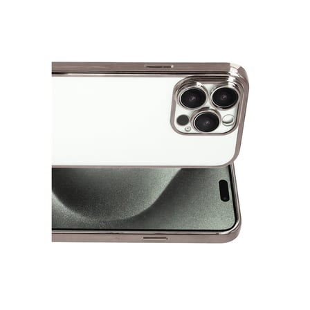 Bez iPhone 15 Pro Max Razer Lensli Silikon - Titan Gri Najmaddin