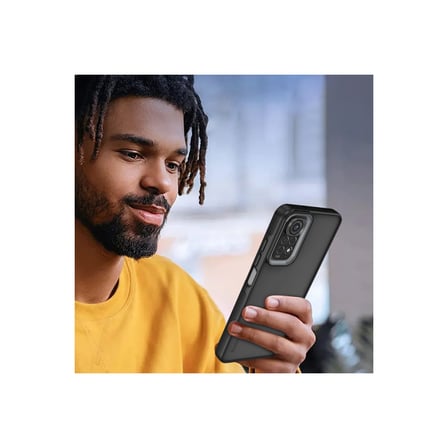 Bez Redmi Note 11 Kılıf Elegant Kapak - Pudra Najmaddin