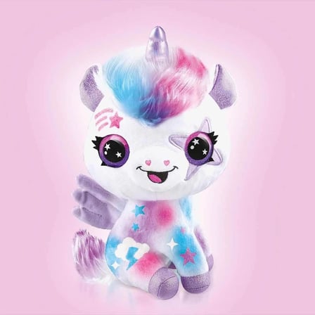 Ticaret Airbrush Peluş Karanlıkta Parlayan Sihirli Unicorn Najmaddin