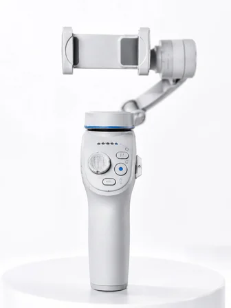 Karg 3 Eksen Telefon Gimbal Stabilizer Yapay Zeka Takipli Katlanabilir Dahili Dolgu Işıklı Video Sabitleyici Najmaddin