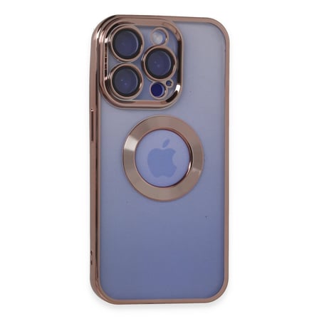 Bez iPhone 15 Pro Max Kılıf Slot Silikon - Rose Gold Najmaddin
