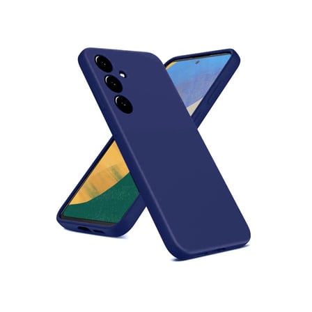 Tedar Samsung Galaxy A36 Kılıf Nano İçi Kadife Silikon - Lacivert Najmaddin