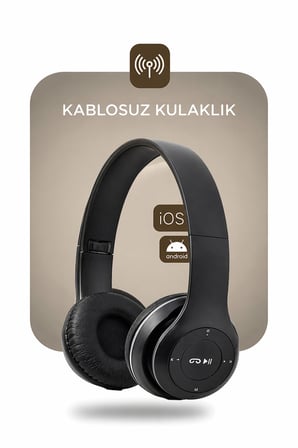 Bez P47 FM'li Bluetooth Kulaklık Najmaddin