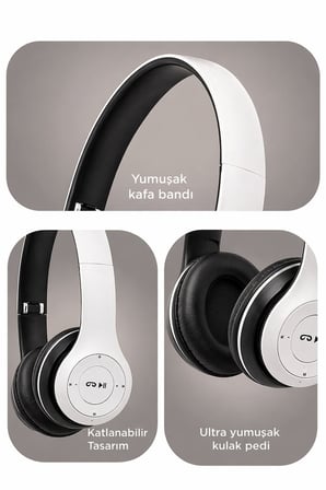 Bez P47 FM'li Bluetooth Kulaklık Najmaddin