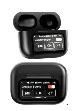 Mey Mey İthalat Kablosuz Bluetooth Kulaklık Pro Yeni Nesil Dokunmatik Kontrol Yeni Nesil Najmaddin