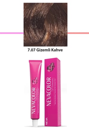 Tedar Premium 7.07 Gizemli Kahve - Kalıcı Krem Saç Boyası 50 g Tüp Najmaddin
