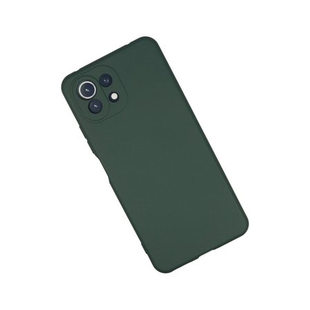 Tedar Samsung Galaxy M15 Kelvin Kartvizitli Silikon - Koyu Yeşil Najmaddin