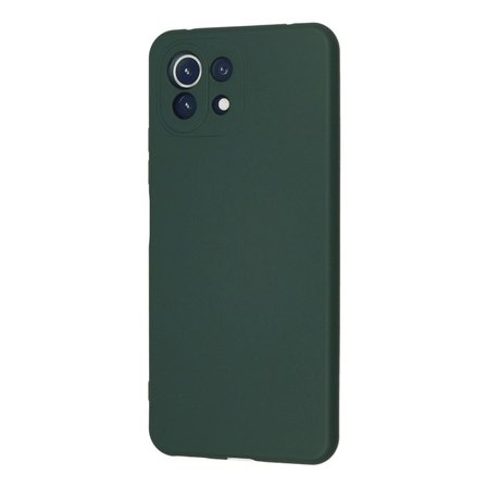 Tedar Samsung Galaxy M15 Kelvin Kartvizitli Silikon - Koyu Yeşil Najmaddin