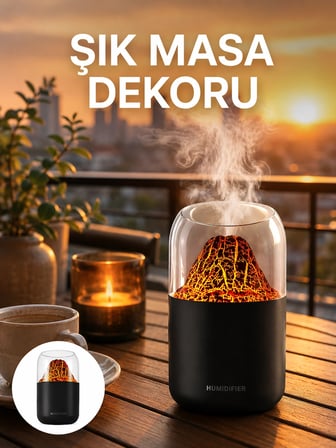 Mey Mey İthalat Büyük Kapasiteli Aromaterapi Cihazı – 280 ml Su Haznesi Yeni Nesil Najmaddin