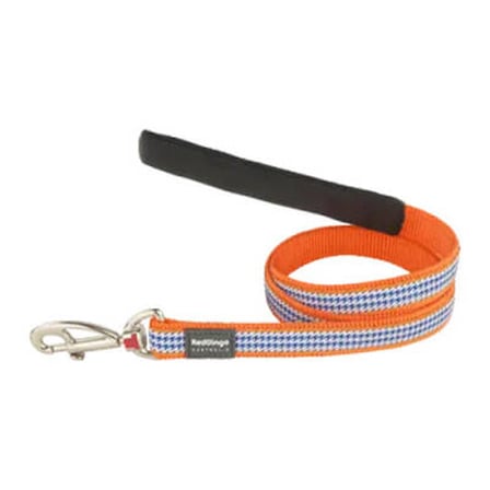 Bez Fang It Desenli Turuncu Köpek Uzatma Tasması Medium 20 Mm 1,2 Mt Najmaddin