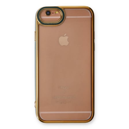 Bez iPhone 6 Kılıf Liva Lens Silikon - Yeşil Najmaddin