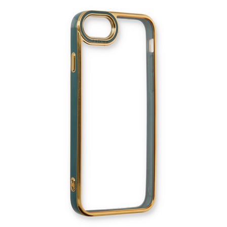 Bez iPhone 6 Kılıf Liva Lens Silikon - Yeşil Najmaddin