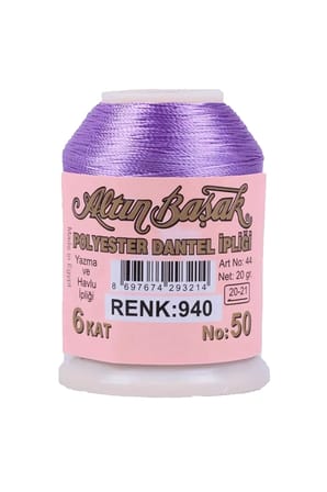 Tedar 3 Adet Altınbaşak Oya ve Dantel İpi 20 gr - Royaleks - No: 940 Najmaddin