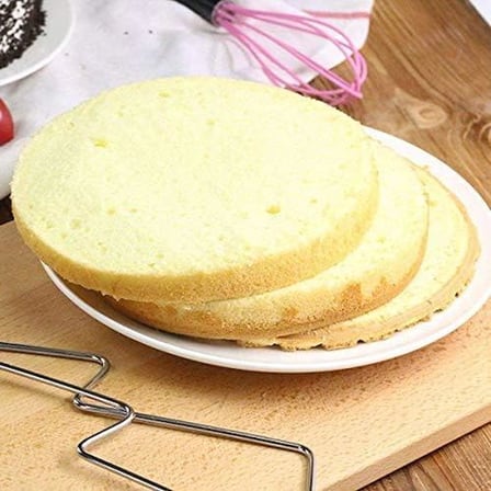 Tedar Paslanmaz Çelik Ayarlanabilir Pasta Dilimleyici – Çok Amaçlı Kesme Teli Najmaddin