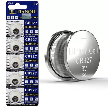 Sh Tianqiu Cr927 3v Lityum Düğme Pil 5'li Paket Najmaddin