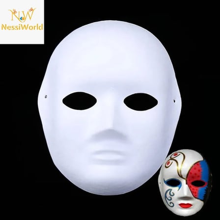 Ticaret Boyanabilir Surat Model Maske – Lastikli | Kendin Tasarla Najmaddin