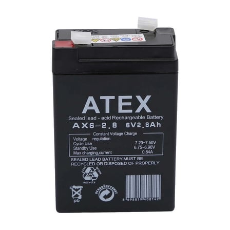 Karg Atex Ax6-2.8 6v 2.8ah Akü Najmaddin