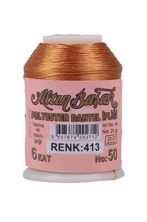 Tedar Altınbaşak Oya ve Dantel İpi 20 gr - Royaleks - No: 413 Najmaddin