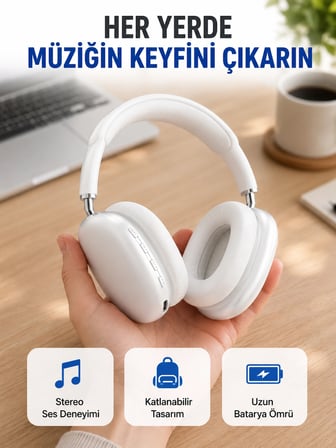 Karg 400 Mah Bataryalı Kablosuz Kulaklık | Bt 5.0, Müzik & Görüşme Yeni Nesil Najmaddin