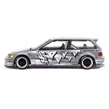 Mey Mey İthalat 1/64  MODEL ARAÇ KaidoHouse Civic (EF) Kaido Manga V1 Najmaddin