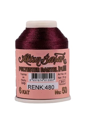 Tedar Altınbaşak Oya ve Dantel İpi 20 gr - Royaleks - No: 480 Najmaddin