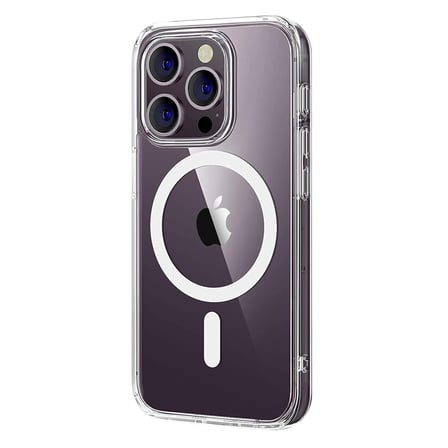 Bez iPhone 16 Pro Max Combo Sert Şeffaf Magsafe Kapak - Şeffaf Najmaddin