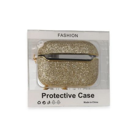 Tedar Apple Airpods Pro (1.nesil) Spell Simli Kılıf - Gold Najmaddin