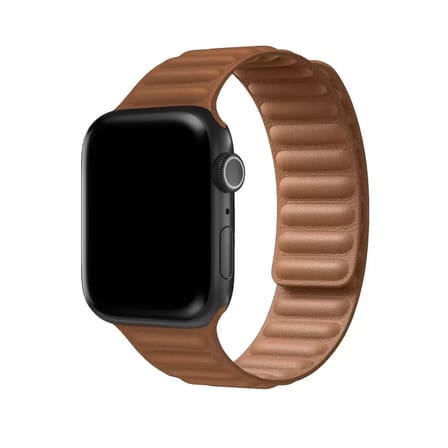 Mark Newface Apple Watch 38mm Loop Kordon - Kahverengi Najmaddin