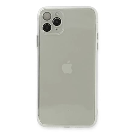 Sh Apple İphone 11 Pro Max Kılıf Fly Lens Silikon - Şeffaf Najmaddin