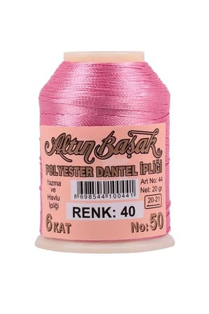 Tedar 3 Adet Altınbaşak Oya ve Dantel İpi 20 gr - Royaleks - No: 347 - 040 - 505 Najmaddin
