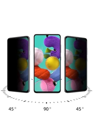 Tedar Redmi Note 9 Uyumlu Hayalet Ekran Gizli Tam Kaplayan Kırılmaz Cam Seramik Ekran Koruyucu Film Najmaddin