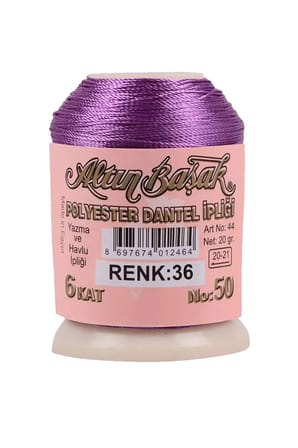 Tedar Altınbaşak Oya ve Dantel İpi 20 gr - Royaleks - No: 036 Najmaddin