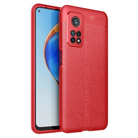 MEPA Najmaddin Xiaomi Mi 10t Pro Kılıf Auto Focus Kapak - Kırmızı Najmaddin