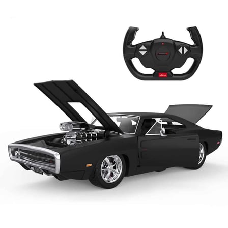 Ticaret 1:16 1970 Dodge Charger R/T Sesli ve Işıklı Uzaktan Kumandalı Araba Najmaddin