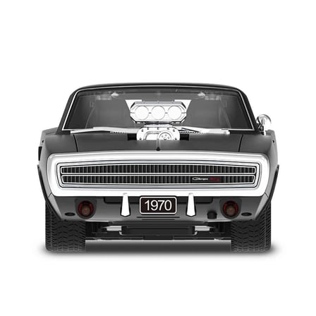 Ticaret 1:16 1970 Dodge Charger R/T Sesli ve Işıklı Uzaktan Kumandalı Araba Najmaddin