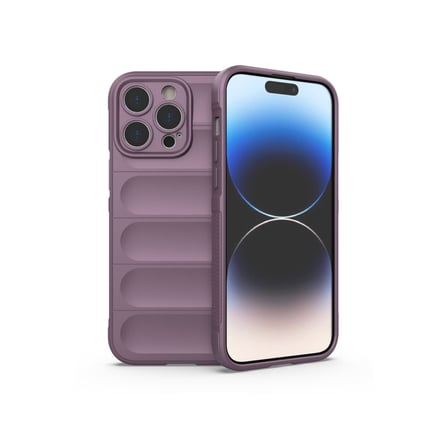 Bez iPhone 13 Pro Max Kılıf Optimum Silikon - Mor Najmaddin