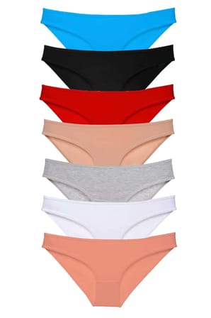 Tedar 7 adet Süper Eko Set Likralı Kadın Slip Külot Set 1 Najmaddin